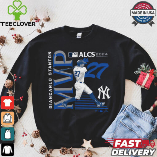 New York Yankees Giancarlo Stanton 2024 American League Championship Series MVP T Shirt