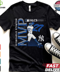 New York Yankees Giancarlo Stanton 2024 American League Championship Series MVP T Shirt