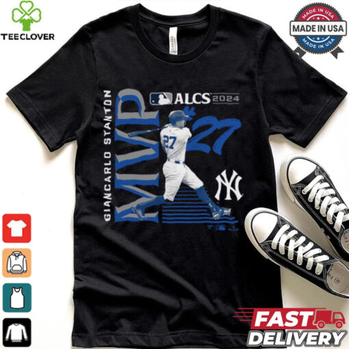 New York Yankees Giancarlo Stanton 2024 American League Championship Series MVP T Shirt