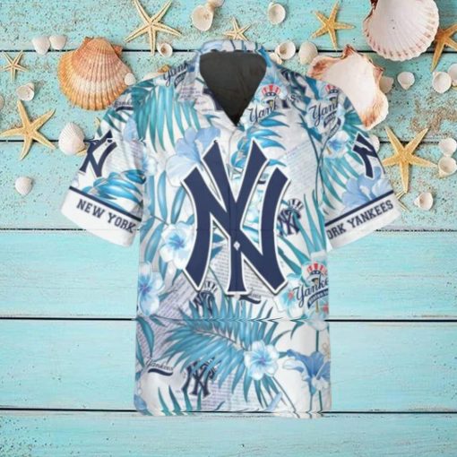 New York Yankees Hawaiian Shirt, MLB Hawaiian Shirt Gift For Fans