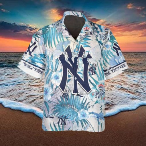 New York Yankees Hawaiian Shirt, MLB Hawaiian Shirt Gift For Fans