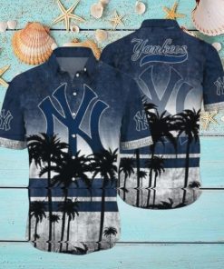 New York Yankees Hawaiian Shirt, NY Yankees Hawaiian Shirt, MLB Hawaiian Shirt For Men