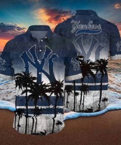 New York Yankees Hawaiian Shirt, NY Yankees Hawaiian Shirt, MLB Hawaiian Shirt For Men