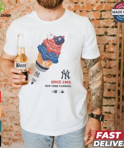 New York Yankees Home Cheering Oat Milk T shirt