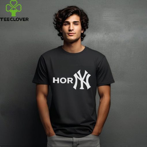 New York Yankees Horny basketball logo shirt