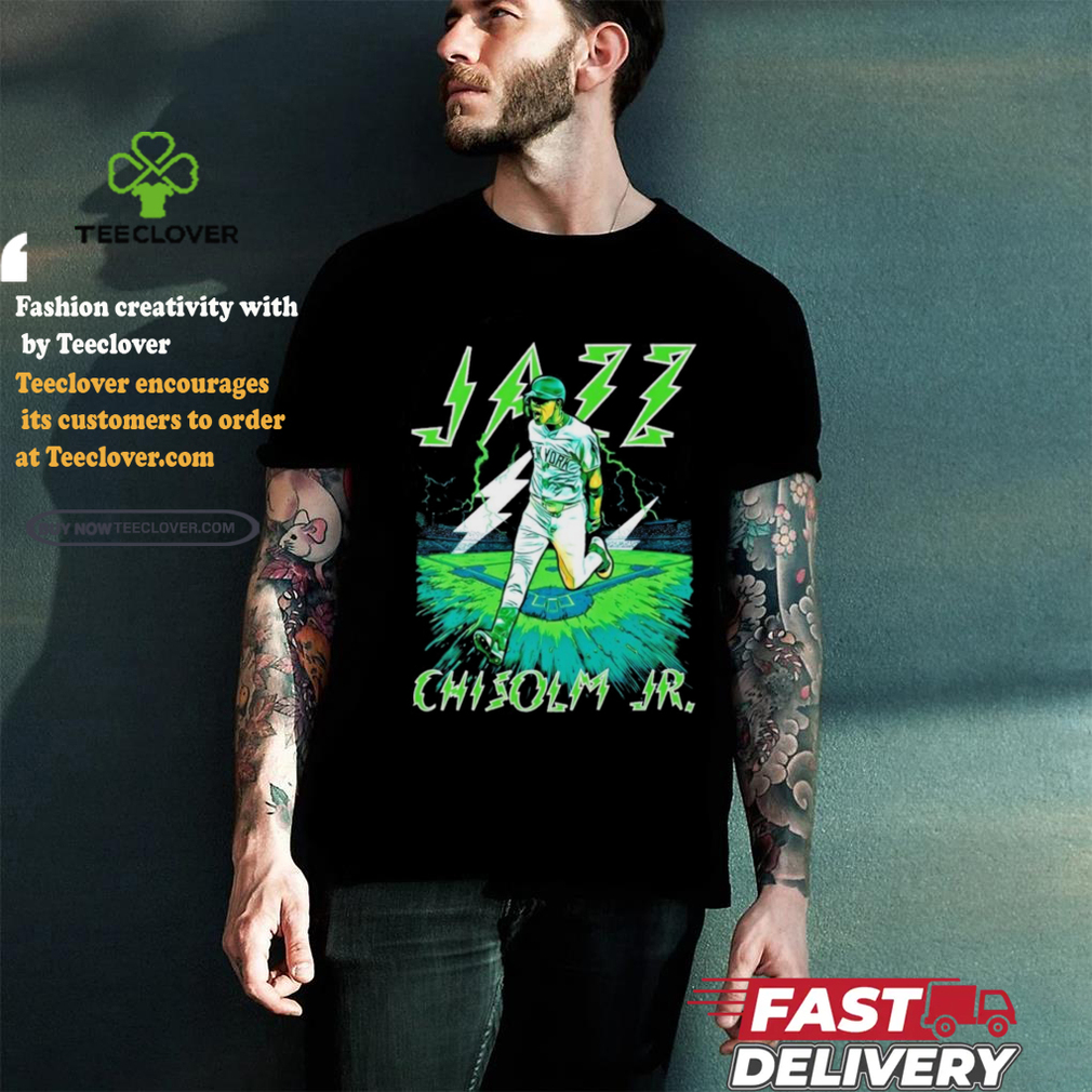 New York Yankees Jazz Chisholm Jr the electricity shirt New York Yankees Jazz Chisholm Jr the electricity shirt