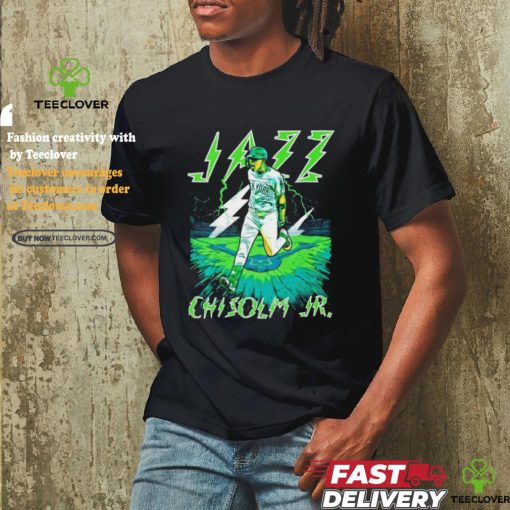 New York Yankees Jazz Chisholm Jr the electricity shirt