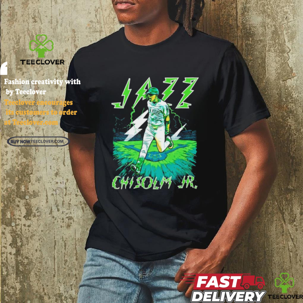 New York Yankees Jazz Chisholm Jr the electricity shirt New York Yankees Jazz Chisholm Jr the electricity shirt