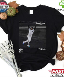 New York Yankees Juan Soto 2024 MLB Postseason Moments T Shirt