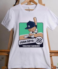 New York Yankees Juan Soto Childish Bambino backyard baseball pablo sanchez shirt