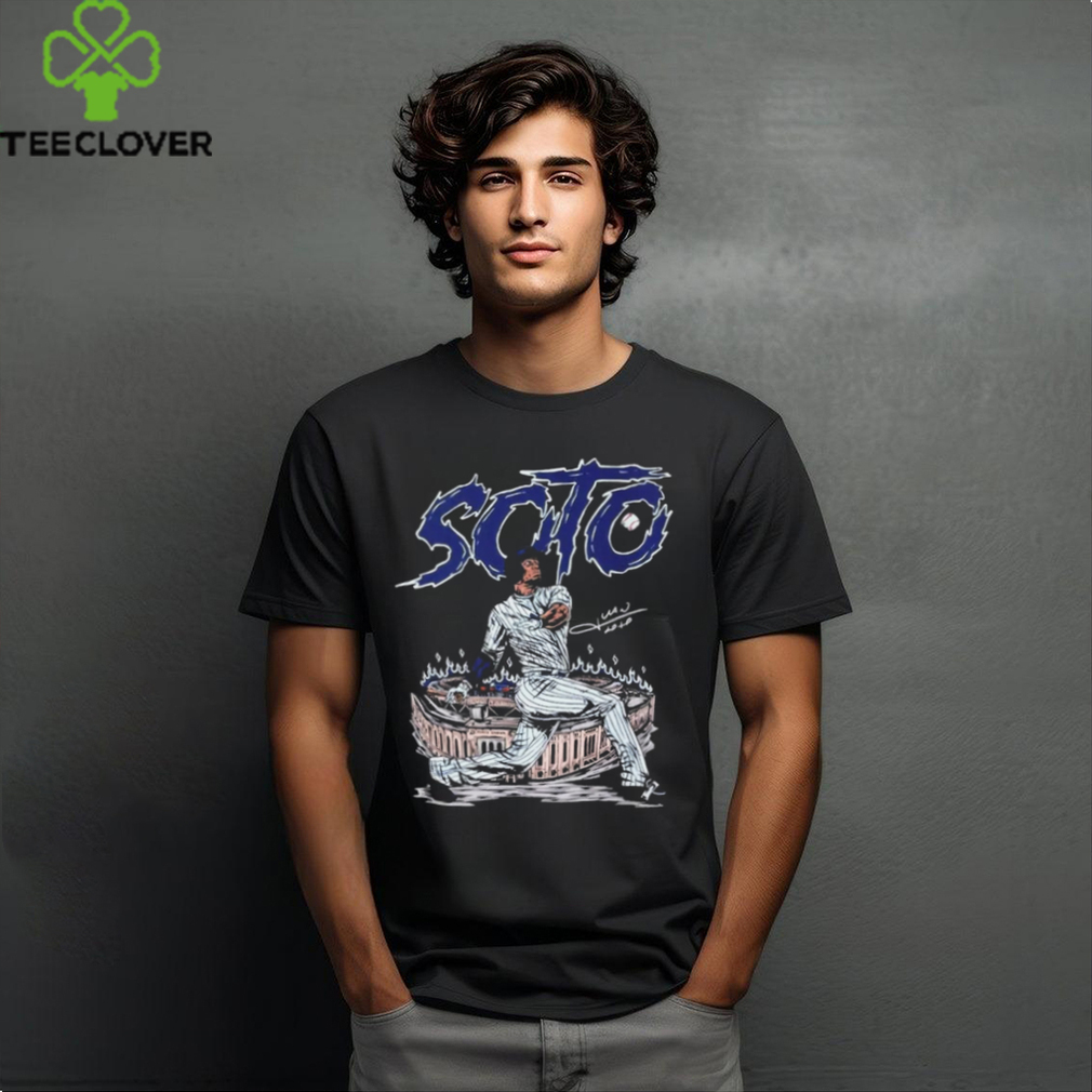 New York Yankees Juan Soto Illustration Graphic Signature T Shirt New York Yankees Juan Soto Illustration Graphic Signature T Shirt