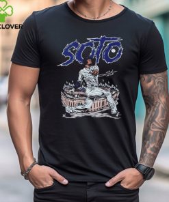 New York Yankees Juan Soto Illustration Graphic Signature T Shirt