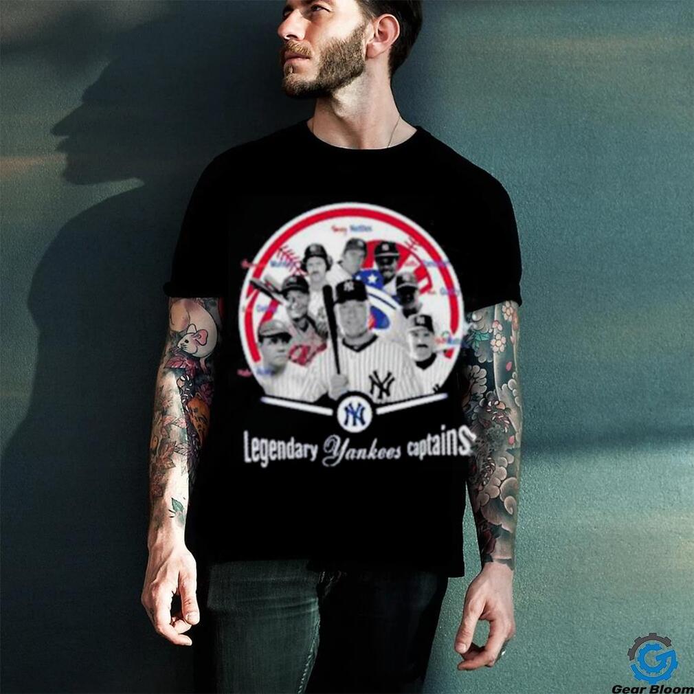 New York Yankees Legendary Yankees Captains Shirt - Reallgraphics