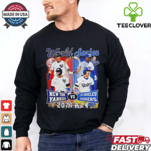 New York Yankees Los Angeles Dodgers World Series 2024 shirt