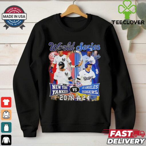 New York Yankees Los Angeles Dodgers World Series 2024 shirt