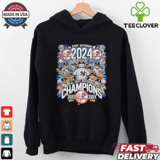 New York Yankees MLB AL East Division Champions 2022 2024 shirt