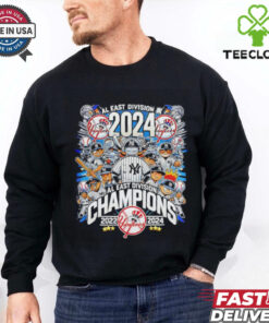 New York Yankees MLB AL East Division Champions 2022 2024 shirt