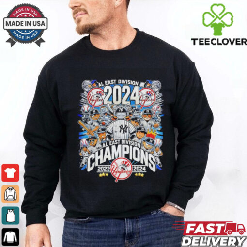New York Yankees MLB AL East Division Champions 2022 2024 shirt