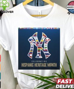 New York Yankees MLB Celebrating Happy Hispanic Heritage Month Poster t shirt