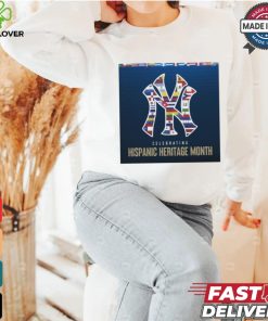 New York Yankees MLB Celebrating Happy Hispanic Heritage Month Poster t shirt