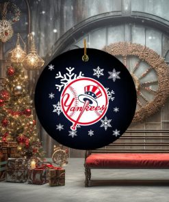 New York Yankees MLB Custom Name 2023 Holiday Gifts Christmas Decorations Ornament