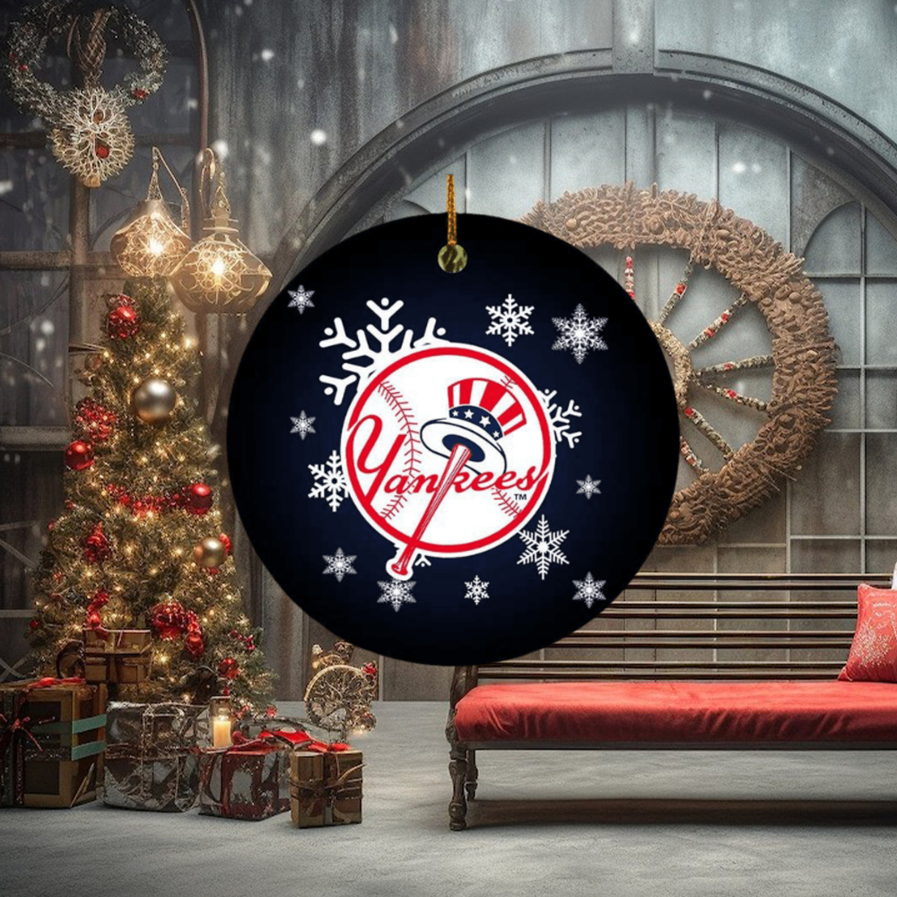 New York Yankees MLB Custom Name 2023 Holiday Gifts Christmas Decorations  Ornament - Limotees