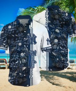 New York Yankees MLB Flower Hawaiian Shirt For Men Women Great Gift For Real Fans