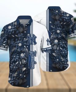 New York Yankees MLB Flower Hawaiian Shirt For Men Women Great Gift For Real Fans