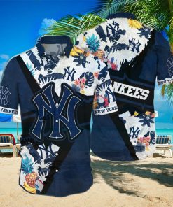 New York Yankees MLB Flower Hawaiian Shirt Gift For Men Women Fans
