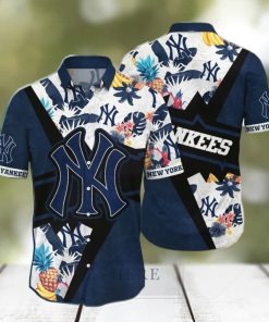 New York Yankees MLB Flower Hawaiian Shirt Gift For Men Women Fans