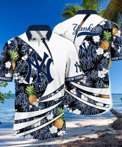 New York Yankees MLB Flower Hawaiian Shirt Style Gift For Men Women Fans