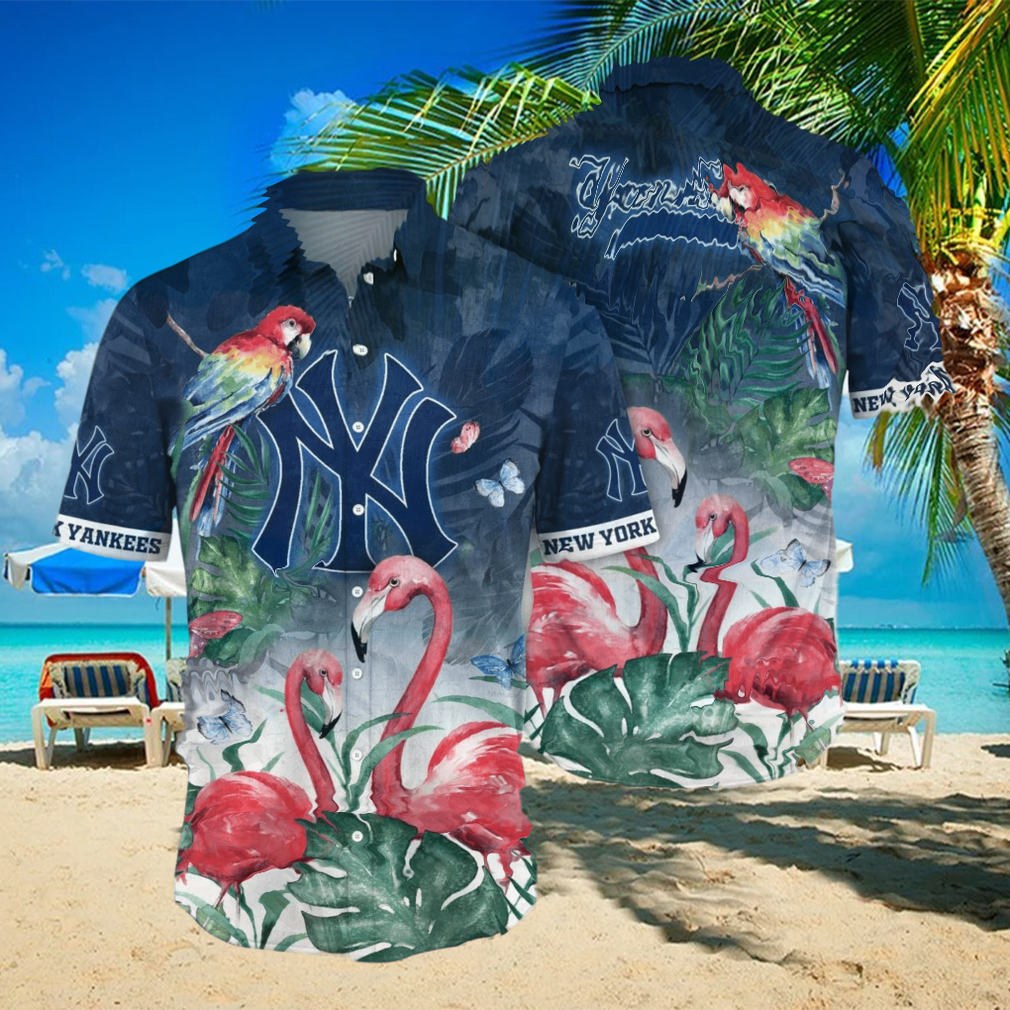 New York Yankees MLB Flower Hawaiian Shirt Unique Gift For Men Women Fans New York Yankees MLB Flower Hawaiian Shirt Unique Gift For Men Women Fans