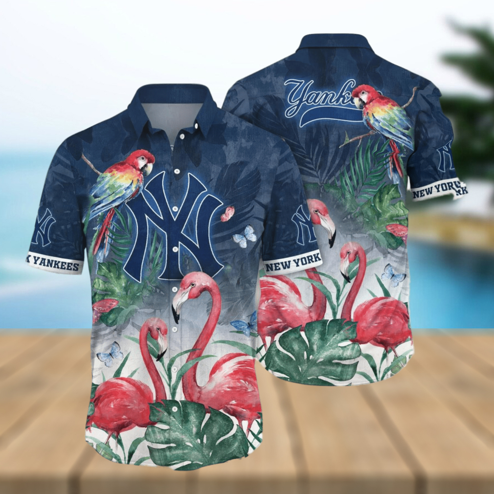 New York Yankees MLB Flower Hawaiian Shirt Unique Gift For Men Women Fans New York Yankees MLB Flower Hawaiian Shirt Unique Gift For Men Women Fans