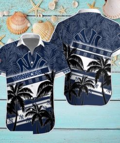 New York Yankees MLB Hawaiian Shirt Palm Trees Pattern New Design For Fans
