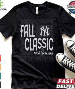 New York Yankees Majestic Threads 2024 World Series T Shirt