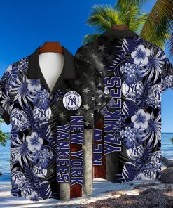 New York Yankees Major League Baseball 3D AOP Hawaiian Shirt
