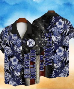 New York Yankees Major League Baseball 3D AOP Hawaiian Shirt