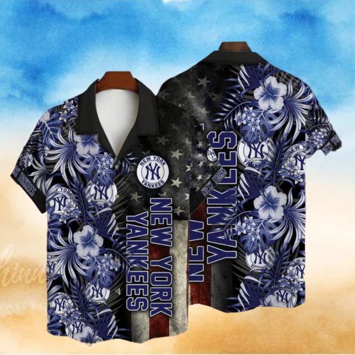New York Yankees Major League Baseball 3D AOP Hawaiian Shirt