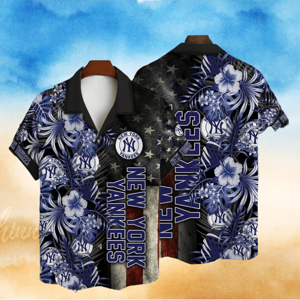 New York Yankees Major League Baseball 3D AOP Hawaiian Shirt New York Yankees Major League Baseball 3D AOP Hawaiian Shirt