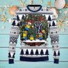 Boise State Broncos Mickey Player Custom Name And Number Ugly Christmas Sweater