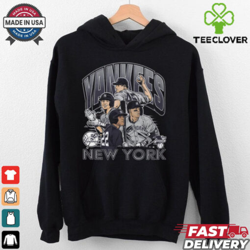 New York Yankees Multi Player MLB Painting t hoodie, sweater, longsleeve, shirt v-neck, t-shirt