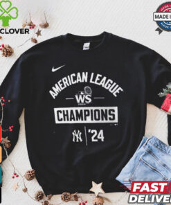 New York Yankees Nike 2024 American League Champions T Shirt