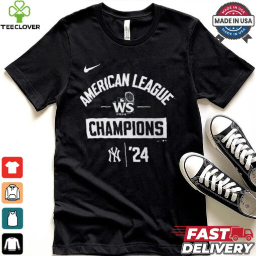 New York Yankees Nike 2024 American League Champions T Shirt