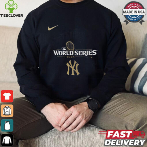 New York Yankees Nike 2024 World Series Trophy T Shirt