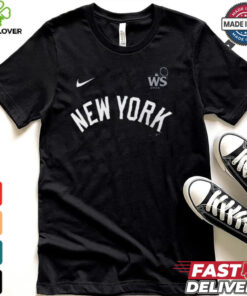 New York Yankees Nike 2024 World Series Wordmark T Shirt