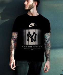 New York Yankees Nike Blood Type Pinstripe Shirt
