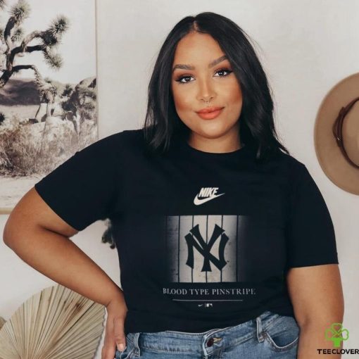 New York Yankees Nike Blood Type Pinstripe Shirt