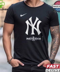 New York Yankees Nike Navy 2024 MLB Postseason Authentic Collection Legend T Shirt