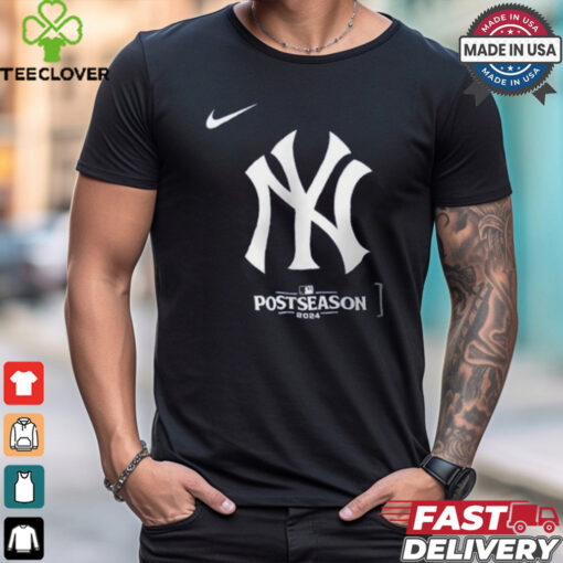 New York Yankees Nike Navy 2024 MLB Postseason Authentic Collection Legend T Shirt