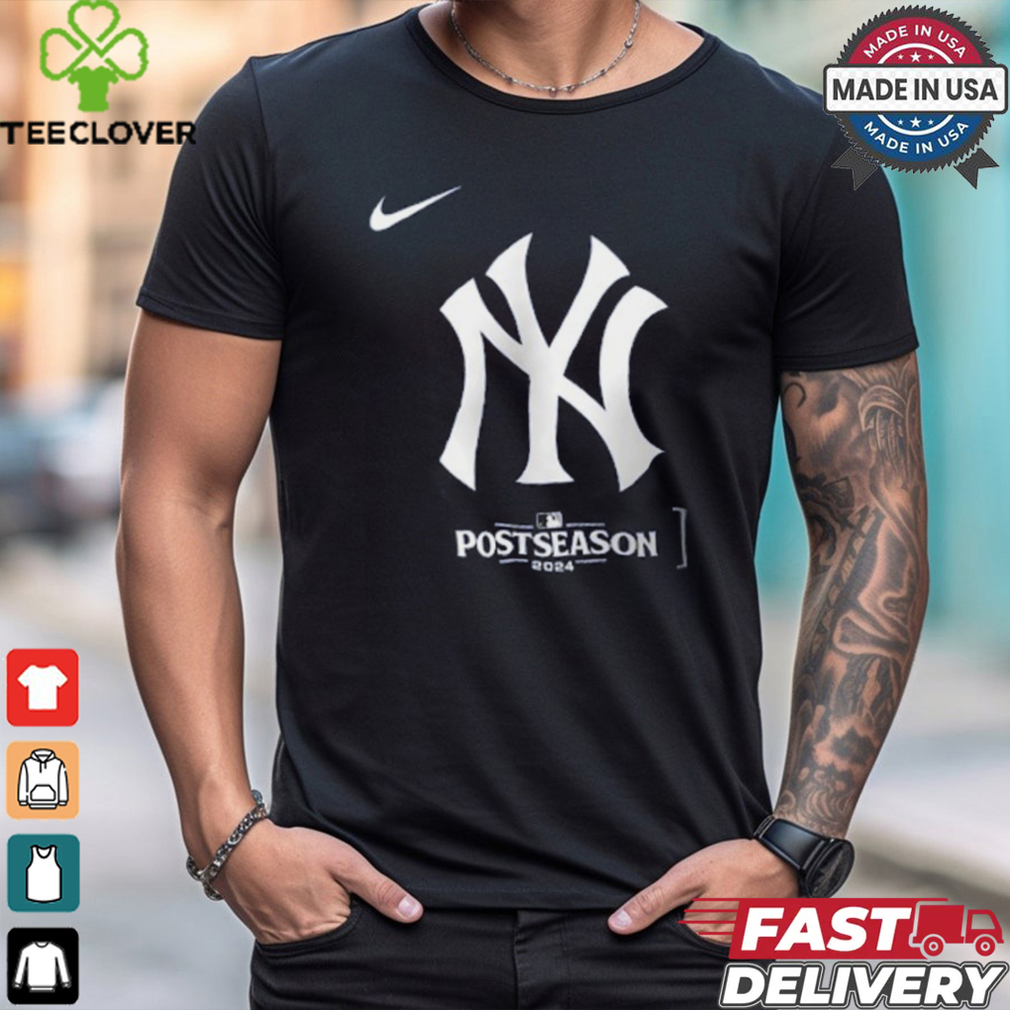 New York Yankees Nike Navy 2024 MLB Postseason Authentic Collection Legend T Shirt New York Yankees Nike Navy 2024 MLB Postseason Authentic Collection Legend T Shirt